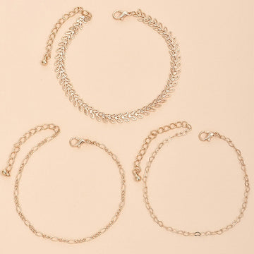 Boho Anklet Foot Geometry Chain Ankle Summer Bracelet Butterfly Pendant Charm Sandals Barefoot Beach Foot Bridal Jewelry A028 daiiibabyyy